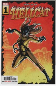 HELLCAT  #1 – PERE PEREZ – MARTE GRACIA COVER – SHE’S NOT THERE - 2023