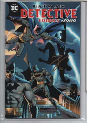 DETECTIVE COMICS #1000 – DF WRAPAROUND – SIGNED TOM KING – NUMBERED 03/30 COA - 2014