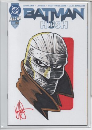 BATMAN #158 – SIGNED & REMARKED KEN HAESER – W/DF COA – JEPH LOEB – JIM LEE - 2025