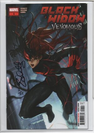 BLACK WIDOW: VENOMOUS #1 – LEIRIX COVER ART – SIGNED ERICA SCHULTZ – NUMBERED 02/25 - 2024