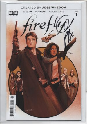 FIREFLY #1 – SIGNED GREG PAK – NUMBERED COA 2/100 – 1ST APPEARANCES - 2018