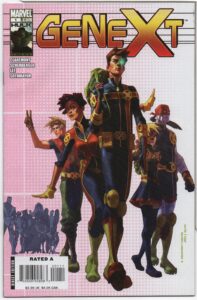 GENEXT #1 – KEY ISSUE - 1ST APPEARANCES – DOUG GREGORY COVER - 2008
