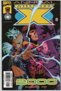MUTANT X: 2000 #1 – ANNUAL – TOM RANEY COVER – DRACULA – NIGHTCRAWLER - 2000