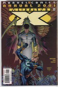 MUTANT X: 2001 #1 – ANNUAL – TOM RANEY COVER – DOCTOR DOOM – DAREDEVIL - 2001