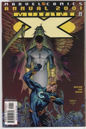 MUTANT X: 2001 #1 – ANNUAL – TOM RANEY COVER – DOCTOR DOOM – DAREDEVIL - 2001