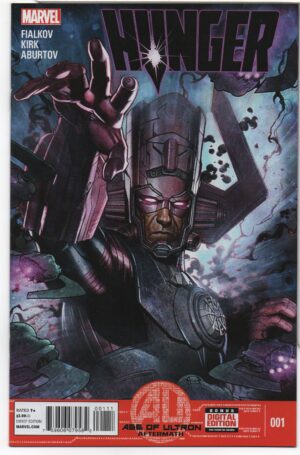 HUNGER #1 – LEONARD KIRK - ADI GRANOV COVER – GALACTUS – WATCHER - 2013