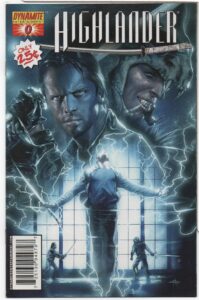 HIGHLANDER #0 – KEY ISSUE – 25 CENT COVER – GABRIELE DELL’OTTO COVER - 2006