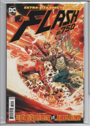 THE FLASH #750 – SIGNED JOSHUA WILLIAMSON – NUMBERED COA 15/30 – HOWARD PORTER COVER - 2020