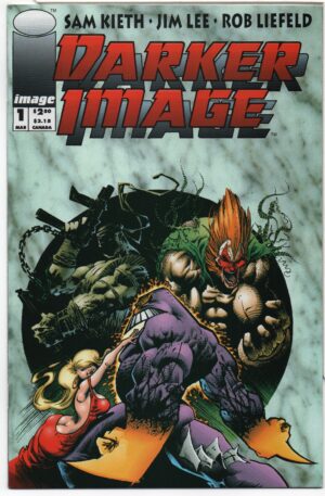 DARKER IMAGE #1 – SAM KEITH CREATION - 1ST APPEARANCE DEATHBLOW - MAXX - 1993