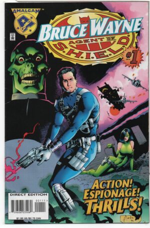 BRUCE WAYNE: AGENT OF S.H.I.E.L.D. #1 – CHUCK DIXON - CARY NORD COVER – 1996