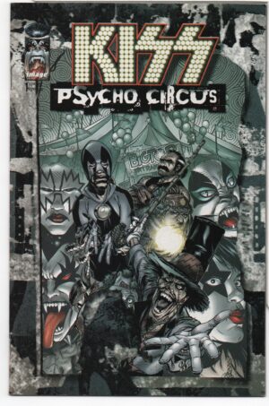 KISS: PSYCHO CIRCUS #1 – 2ND PRINT – BRIAN HOLGUIN - MICHAEL GOLDEN COVER - 1997