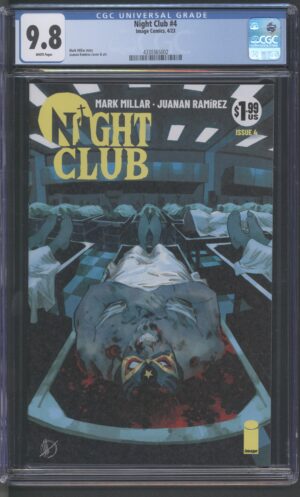 NIGHT CLUB #4 – CGC 9.8 NM/M – MARK MILLAR – MATTEO SCALERA COVER - 2023