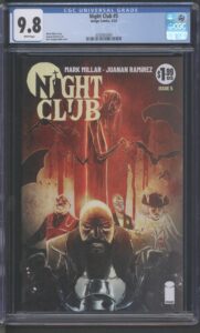 NIGHT CLUB #5 – CGC 9.8 NM/M – MARK MILLAR – BEN TEMPLESMITH COVER - 2023