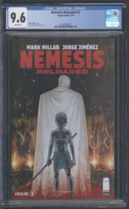 NEMESIS: RELOADED #2 – CGC 9.6 NM+ – MARK MILLAR – JORGE JIMENEZ COVER - 2023