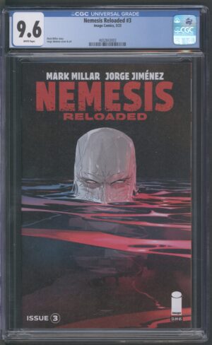 NEMESIS: RELOADED #3 – CGC 9.6 NM+ – MARK MILLAR – JORGE JIMENEZ COVER - 2023
