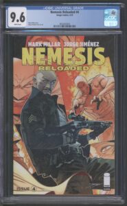 NEMESIS: RELOADED #4 – CGC 9.6 NM+ – MARK MILLAR – JORGE JIMENEZ COVER - 2023