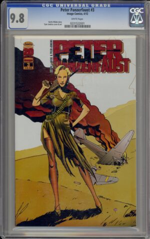 PETER PANZERFAUST #3 – CGC 9.8 NM/M – TYLER JENKINS COVER – THE GREAT ESCAPE – 1ST PRINT - 2012