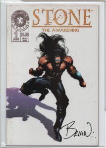 STONE #1 – KEY ISSUE – W/DF COA – BRIAN HABERLIN - WHILCE PORTACIO COVER – 1998
