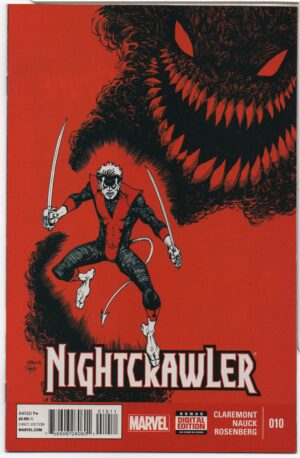 NIGHTCRAWLER #10 – VERSUS SHADOW KING – CHRIS CLAREMONT – PSYLOCKE - 2015