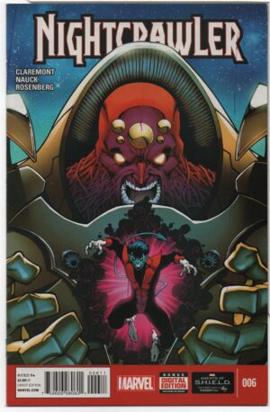 NIGHTCRAWLER #6 – CHRIS CLAREMONT – TODD NAUCK COVER – BLOODY BESS - 2014