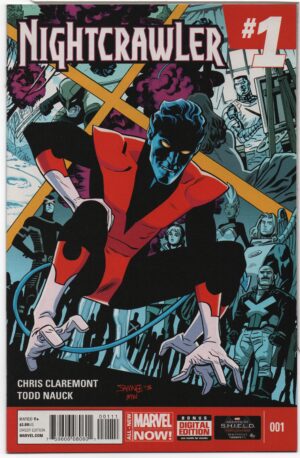 NIGHTCRAWLER #1 – 1ST APPEARANCES – CHRIS CLAREMONT - CHRIS SAMNEE COVER - 2014