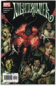 NIGHTCRAWLER #12 – DARICK ROBERTSON COVER – HAPPY BIRTHDAY KURT - 2006