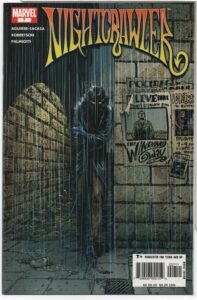 NIGHTCRAWLER #7 – DARICK ROBERTSON COVER – WOLVERINE – WINDING WAY - 2005