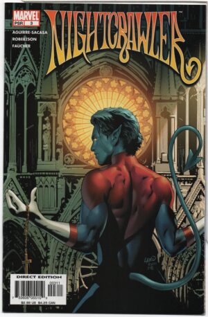 NIGHTCRAWLER #3 – GREG LAND COVER – WOLVERINE - THE DEVIL INSIDE - 2005