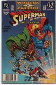 SUPERMAN: THE MAN OF STEEL #36 – DC AND MILESTONE CROSSOVER – WORLDS COLLIDE - 1994