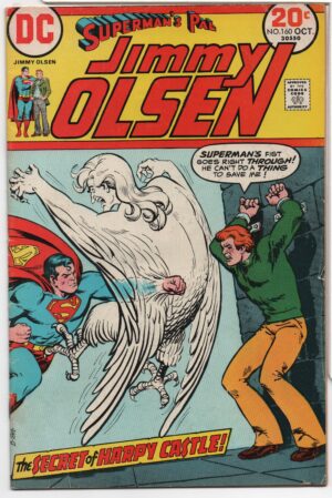 SUPERMAN'S PAL JIMMY OLSEN #160 – 20 CENT PRICE – NICK CARDY COVER - 1973
