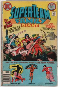 SUPER-TEAM FAMILY #7 – TEEN TITANS – WONDER GIRL - JACK SPARLING COVER - 1976