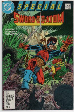 SWORD OF THE ATOM #3 – SPECIAL – FINAL ISSUE – PAT BRODERICK COVER - 1988