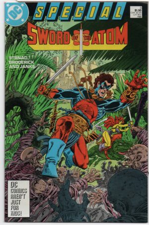 SWORD OF THE ATOM #3 – SPECIAL – FINAL ISSUE – PAT BRODERICK COVER - 1988