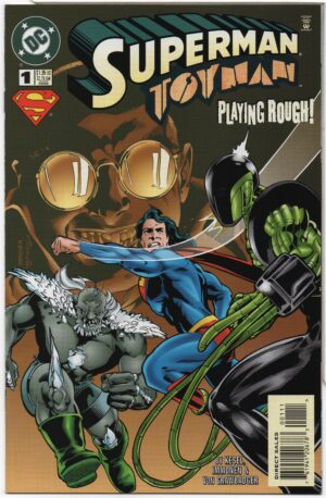 SUPERMAN / TOYMAN #1 – STUART IMMONEN COVER – ROBOT CLONES IN BIG FUN - 1996