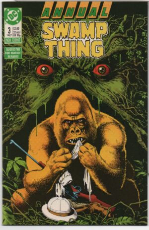 SWAMP THING ANNUAL #3 – BRIAN BOLLAND COVER – DISTANT COUSINS – RICK VEITCH - 1987