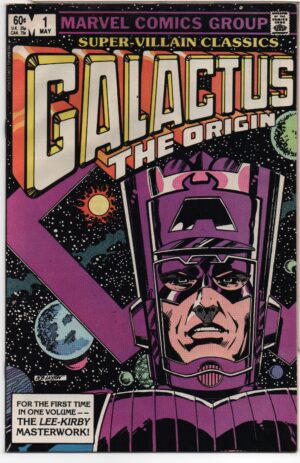 SUPER-VILLAIN CLASSICS #1 – STAN LEE - 1ST APPEARANCE – ORIGIN OF GALACTUS - 1983
