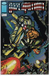 SUPERPATRIOT #1 – KEITH GIFFIN - DAVE JOHNSON COVER – LIBERTY & JUSTICE - 1993