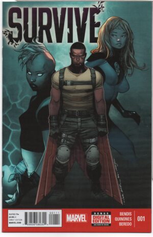 SURVIVE! #1 – CAPTAIN BRITAIN APPEARANCE – OLIVIER COIPEL COVER – ONE-SHOT - 2014