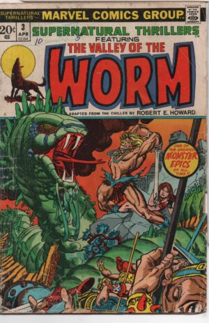 SUPERNATURAL THRILLERS #3 – 1ST APPEARANCE NIORD - GIL KANE COVER – 1973