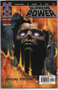 SUPREME POWER #1 – SPECIAL EDITION – GARY FRANK - JOE QUESADA VARIANT - 2003