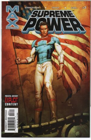 SUPREME POWER #3 – GARY FRANK COVER – COMING OUT - 2003