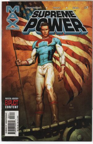 SUPREME POWER #3 – GARY FRANK COVER – COMING OUT - 2003