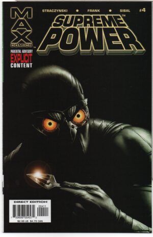 SUPREME POWER #4 – 1ST APPEARANCES – GARY FRANK COVER – ASSUMED NAMES - 2004