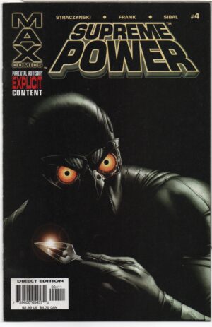 SUPREME POWER #4 – 1ST APPEARANCES – GARY FRANK COVER – ASSUMED NAMES - 2004