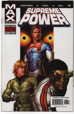 SUPREME POWER #6 – GARY FRANK COVER – QUESTIONS OF PERSPECTIVE - 2004