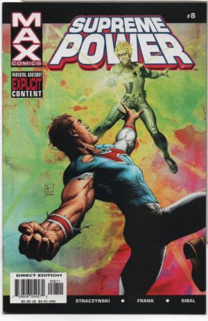 SUPREME POWER #8 – GARY FRANK COVER – UBI DUBIUM IBI LIBERTAS - 2004