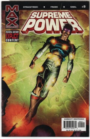 SUPREME POWER #9 – GARY FRANK COVER – TEN O’CLOCK – HYPERION - 2004