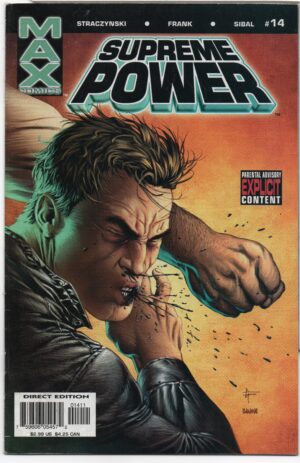 SUPREME POWER #14 – GARY FRANK COVER – OBJECTS IN MOTION - 2005