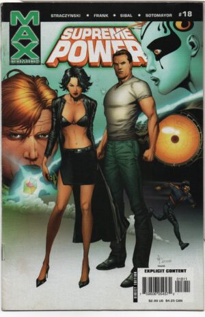 SUPREME POWER #18 – GARY FRANK COVER – 1ST APPEARANCES – FINAL ISSUE - 2005