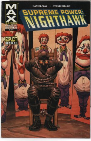 SUPREME POWER: NIGHTHAWK #5 – STEVE DILLON COVER – THE BEST MEDICINE - 2006